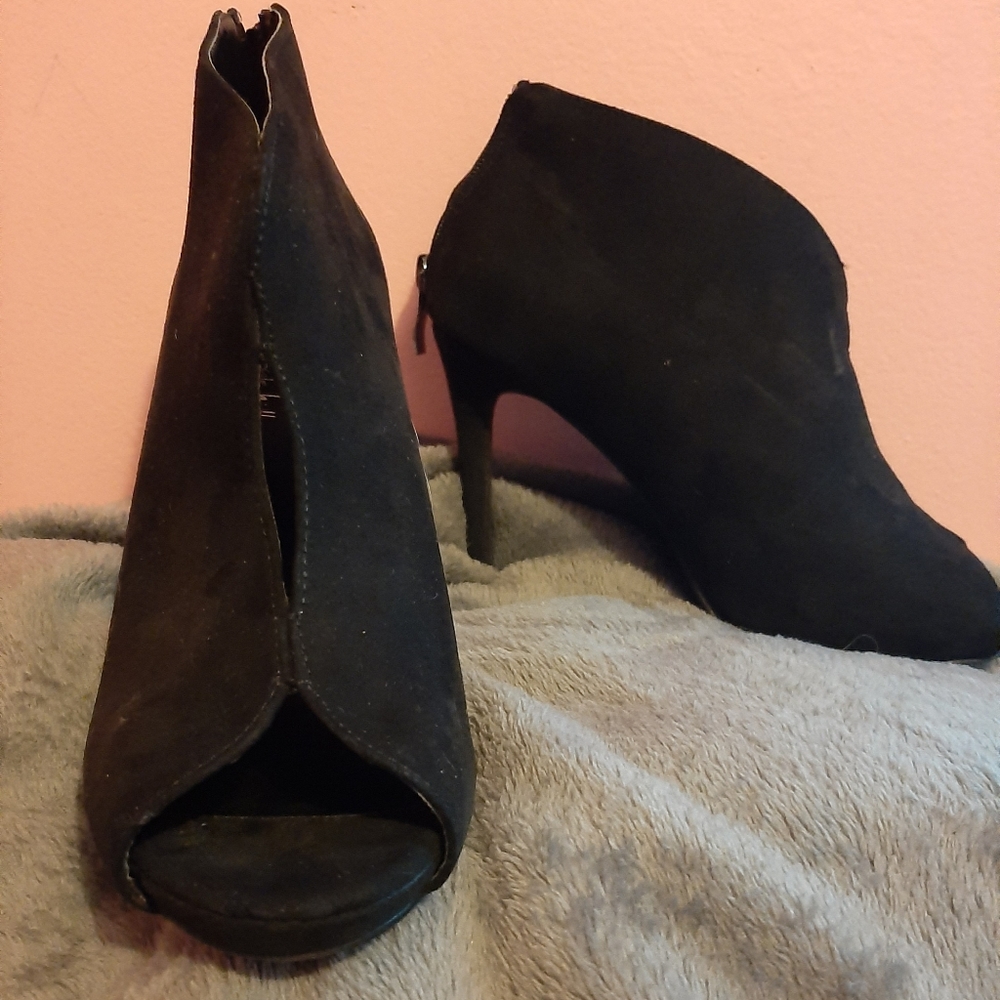 Black booties